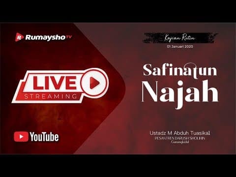 [LIVE] Safinatun Najah: Syarat Sah Batu Istinja - Ustadz Muhammad Abduh Tuasikal