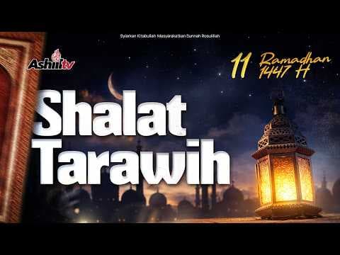 🔴 [LIVE] Shalat Tarawih 11 Ramadhan 1447 H