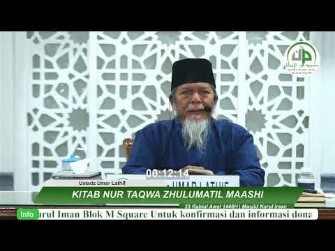 Kitab Nur Taqwa Zhulumatil Maashi - Ustadz Umar Lathif