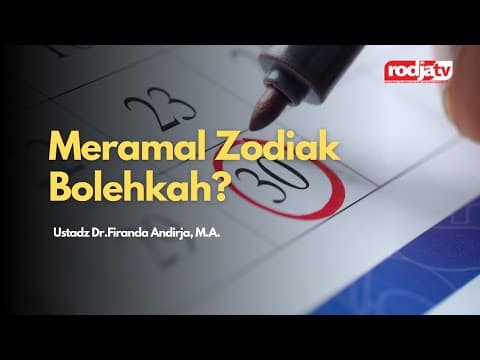 Meramal Zodiak Bolehkah? - Ustadz Dr. Firanda Andirja, M.A.