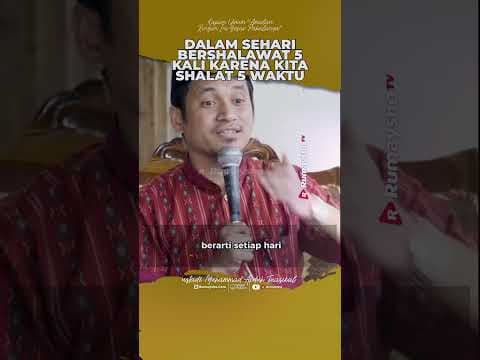 Setidaknya, Kita Membaca Shalawat 5x Sehari Di Dalam Shalat - Rumaysho TV