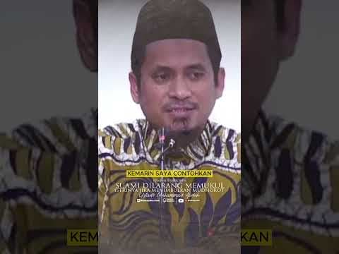 Suami Dilarang Memukul Istri Jika Menimbulkan Mudharat Padanya - Rumaysho TV
