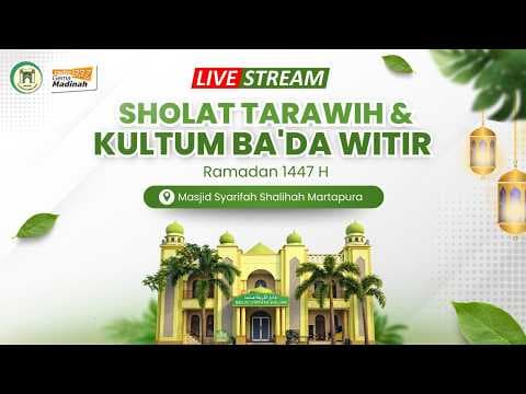 🔴[LIVE] KULTUM BADA WITIR - Ustadz Dr. Syadam Husein Al-Katiri, MA