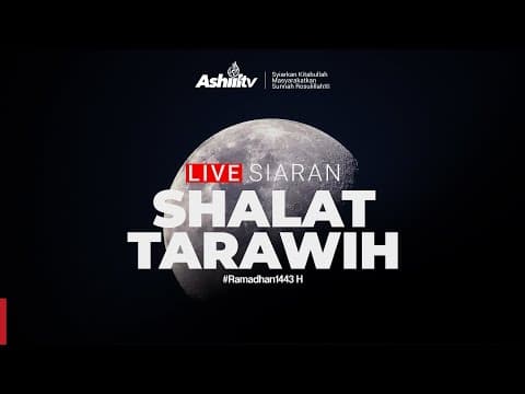 🔴 [LIVE] Shalat Tarawih 11 Ramadhan 1443 H / 12 April 2022 M