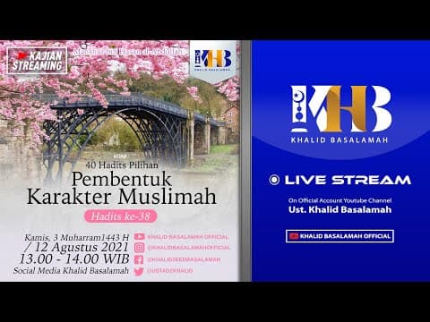 40 Hadits Pilihan Pembentuk Karakter Muslimah - Hadits #38
