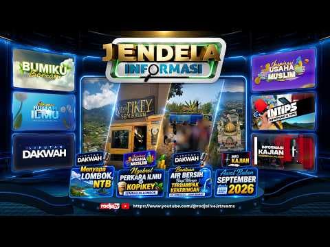[LIVE] JENDELA INFORMASI | Berita Dunia Islam, Dakwah dan Peradaban
