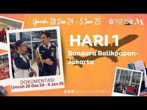 📷 H1 | 28 Desember 24: Bandara Balikpapan & Jakarta