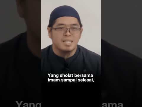 [𝙍𝙀𝙋𝙊𝙎𝙏] VP475 | Pahala semalam suntuk jika tarawih sama imam sampai selesai