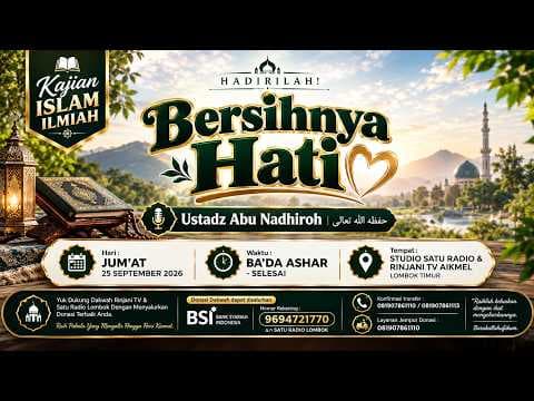 ⭕ [LIVE] KAJIAN RUTIN ISLAM - Ustadz Abu Nadiroh  حفظه الله تعالى