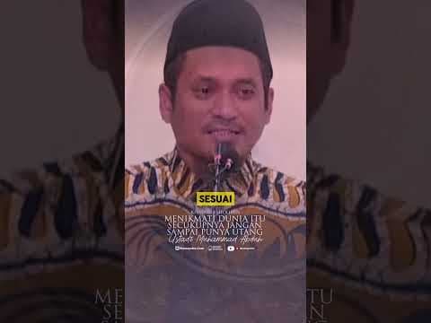 Menikmati Dunia Itu Secukupnya, Jangan Sampai Punya Utang untuk Gaya Hidup - Rumaysho TV
