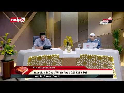 [LIVE] Ustaz Dr. Erwandi Tarmizi | Syarah Umdatul Fiqih | Bab Al-Munasakhat ( Bag.-2 )