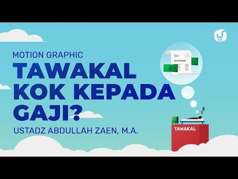 Motion Graphic - Ketetapan Terbaik - Ustadz Abdullah Zaen, M.A.