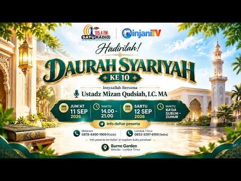 ⭕ [LIVE] DAUROH SYAR'IYAH #10   - SESI V  -  Ustadz Mizan Qudsiyah, Lc., MA حفظه الله تعالى