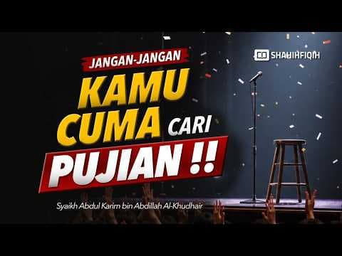 Dipuji 𝗠𝗔𝗡𝗨𝗦𝗜𝗔 Bahagia, Dipuji 𝗔𝗟𝗟𝗔𝗛 Malah Biasa? Kenapa?