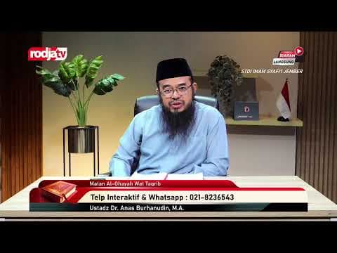 [LIVE] Ustadz Dr. Anas Burhanudin, M.A. - Matan Al-Ghayah Wat Taqrib