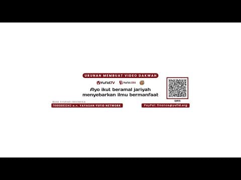 LIVE - Sebab Merasakan Manisnya Iman - Ustadz Sufyan Bafin Zen. Hafidzhahullah