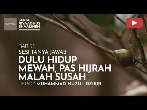2217. TANYA JAWAB | Riyaadhus Shaalihiin | Ustadz Muhammad Nuzul Dzikri