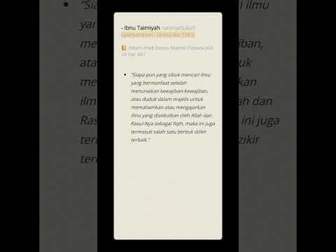 Atsar ke-94.    #atsar #nasihat #dzikir