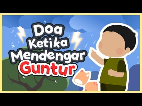 [CUPLIKAN] Cerita Ubay: Doa ketika Mendengar Guntur (Doa ketika Mendengar Petir) @YufidKids