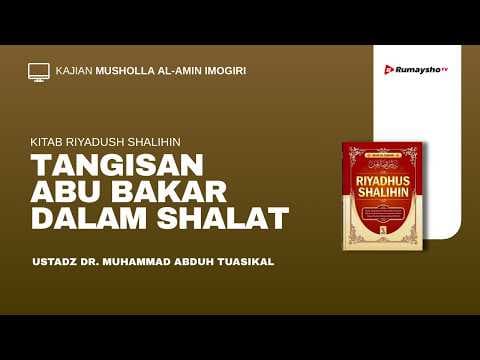 Keutamaan Abu Bakar Ash-Shiddiq dan Teladan bagi Generasi Muslim - Ustadz Muhammad Abduh Tuasikal