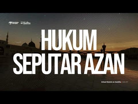 Audio Buletin 197 - Hukum Seputar Azan