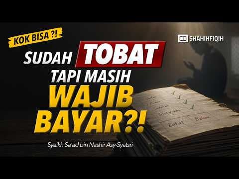 Mengira 𝗧𝗔𝗨𝗕𝗔𝗧 Menghapus 𝗛𝗨𝗧𝗔𝗡𝗚 𝗭𝗔𝗞𝗔𝗧? Ternyata Keliru!