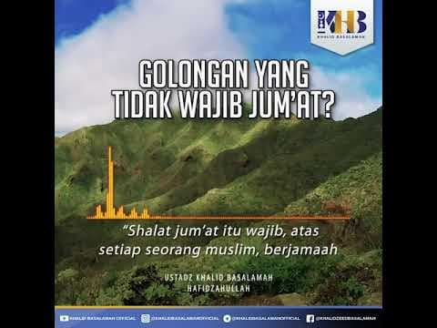 [KHB VIDGRAM] Golongan Yang Tidak Wajib Jum'at? (2019)
