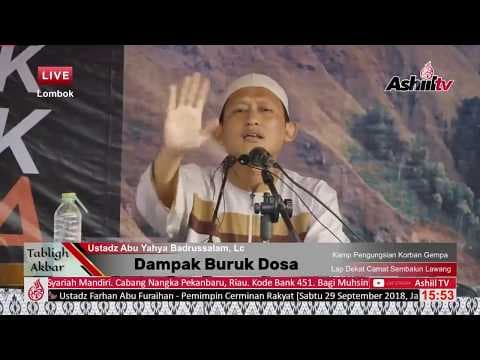 Dampak Buruk Dosa -  Ustadz Abu Yahya Badrussalam, Lc