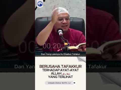 GUNAKAN LIBURANMU UNTUK TAFAKKUR CIPTAAN ALLAH - 🔊 Ustadz Zainul Arifin, Lc حفظه الله تعالى