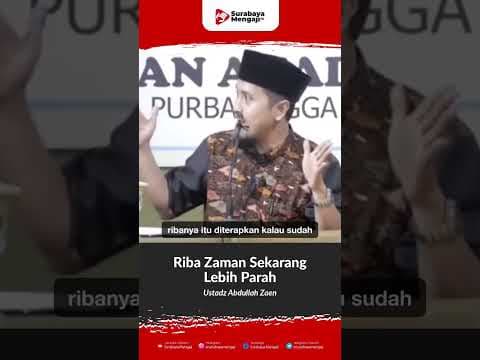 RIBA ZAMAN SEKARANG LEBIH PARAH