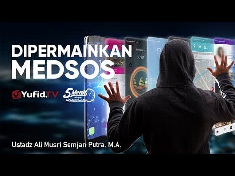 Dipermainkan oleh Medsos - Ustadz Dr. Ali Musri Semjan Putra, M.A. - 5 Menit yang Menginspirasi