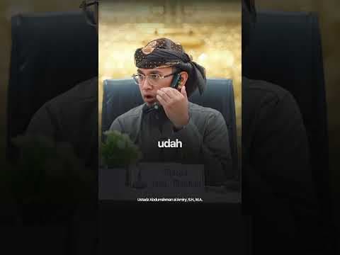 Jangan Remehkan Anakmu - Ustadz Abdurrahman Al-Amiry