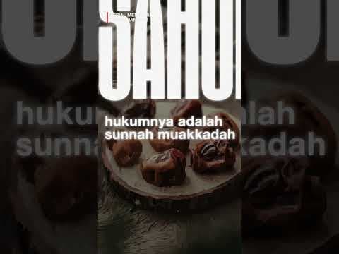 Perihal sahur dan imsak