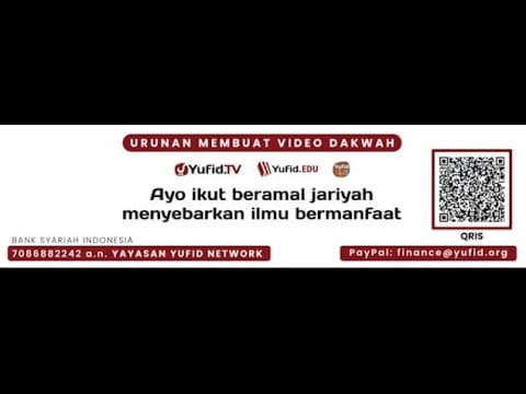 LIVE - Serial Amalan Qolbu #5 - Ustadz Johan Saputra Halim, M.H.I. Hafidzhahullah