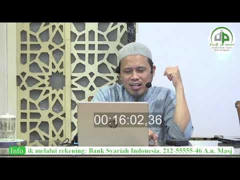Kajian Itikaf Malam 25 Ramadhan 1443H - Ustadz Muslim Arif, Lc