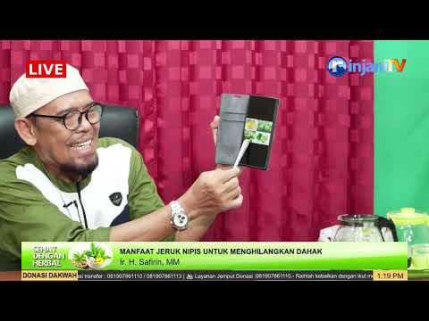 📚 MANFAAT JERUK NIPIS UNTUK MENGHILANGKAN DAHAK - 🎙 Herbalis Ir. H. Safirin, MM حفظه الله تعالى