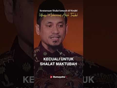 Keutamaan Shalat Berjama'ah di Masjid - Rumaysho TV