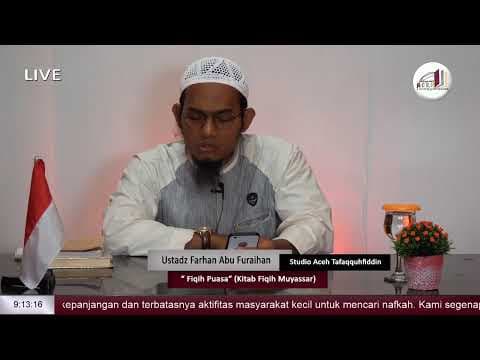 [LIVE] Ustadz Farhan Abu Furaihan