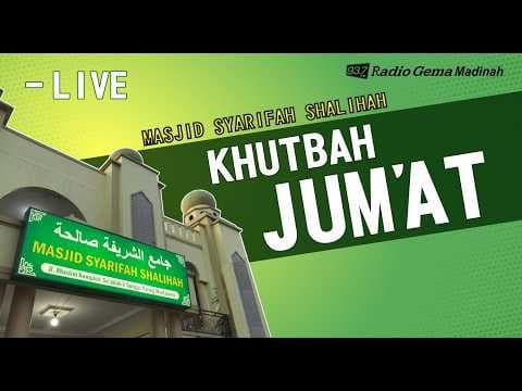 🔴 [LIVE] KHUTBAH JUM'AT - Ustadz Fadel Bin Rusdi, Lc Hafizhahullah