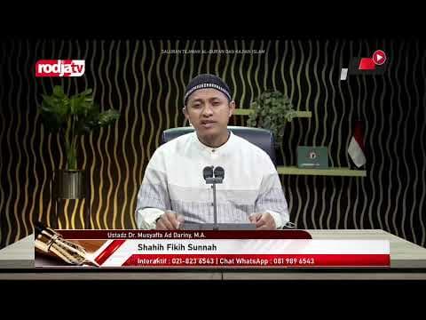 [LIVE] Ustadz Dr. Musyaffa Ad-Dariny, M.A. - Shahih Fiqih Sunnah
