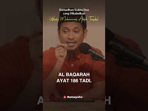Ramadhan, Waktu Do'a Yang Dikabulkan - Rumaysho TV  #ustadzmuhammadabduhtuasikal
