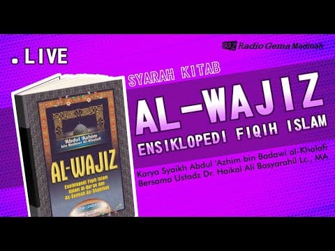🔴[LIVE] PENJELASAN HUKUM PENCURI - Ustadz Dr. Muhammad Haikal Basyarahil, Lc. MA