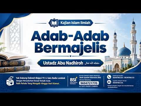 ⭕ [LIVE] KAJIAN RUTIN SELASA PAGI - Ustadz Abdulloh Husni, Lc. حفظه الله تعالى