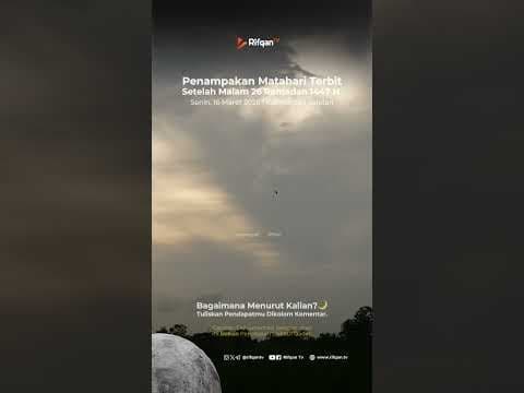 Matahari Terbit Setelah Malam 26 Ramadan 1447 H (Senin, 16 Maret 2026) | Kalimantan Selatan