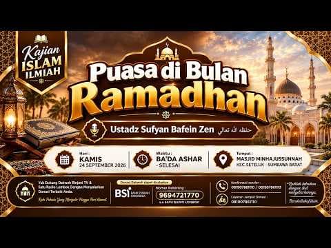 ⭕ [LIVE] Fokus Dalam Menuntut Ilmu - Ustadz Mizan Qudsiah,Lc., M.A حفظه الله تعالى