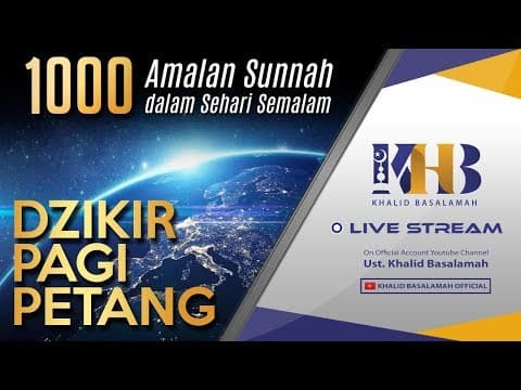 1000 Amalan Sunnah - Dzikir Pagi Petang