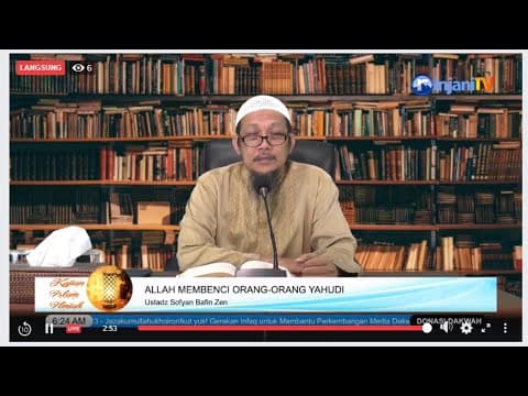 Sifat-sifat Tercela Orang Yahudi - Ustadz Sofyan Bafin Zen