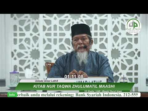 Kitab Nur Taqwa Zhulumatil Maashi - Ustadz Umar Lathif